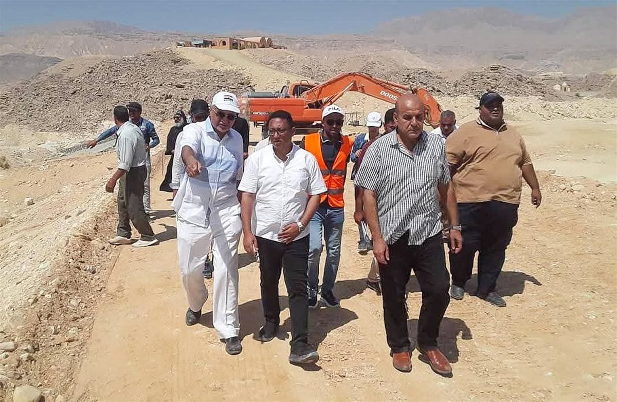 الدكتور هاني سويلم والمهندس أبو بكر الروبي