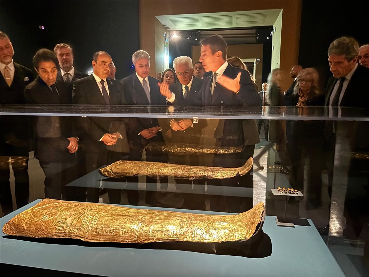 معرض كنوز الفراعنة بروما