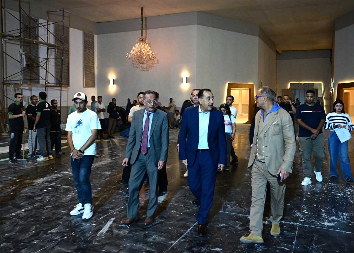 جولة ليلية لرئيس الوزراء للمتحف المصري الكبير&nbsp;