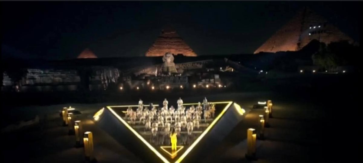 مراسم احتفالية المتحف المصري الكبير