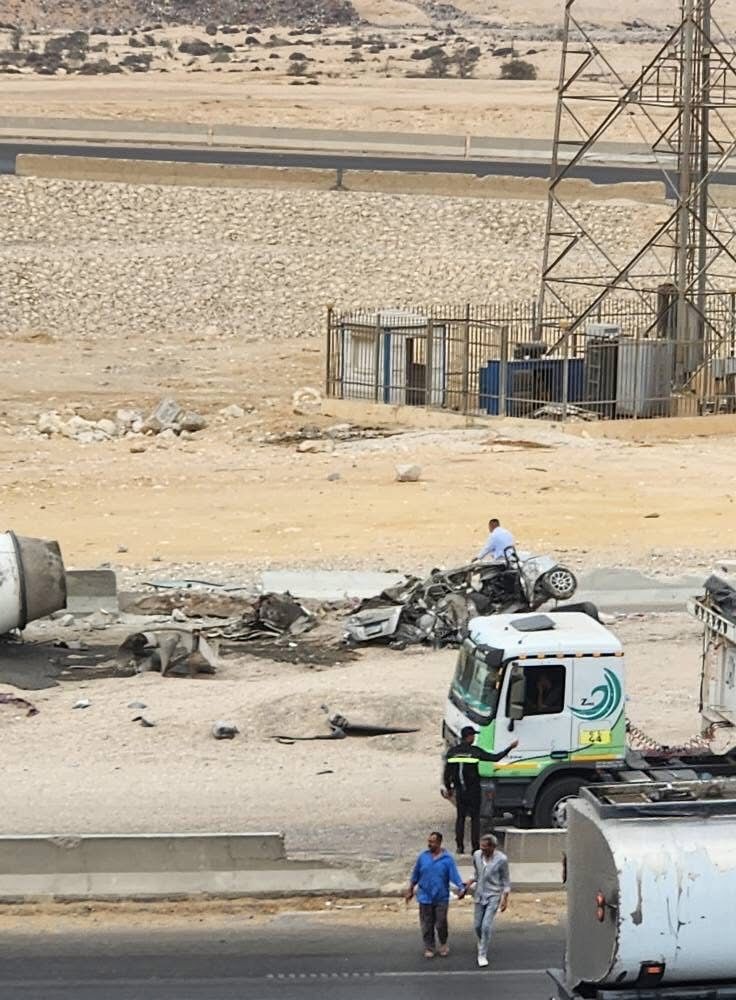 حادث طريق الاوتوستراد