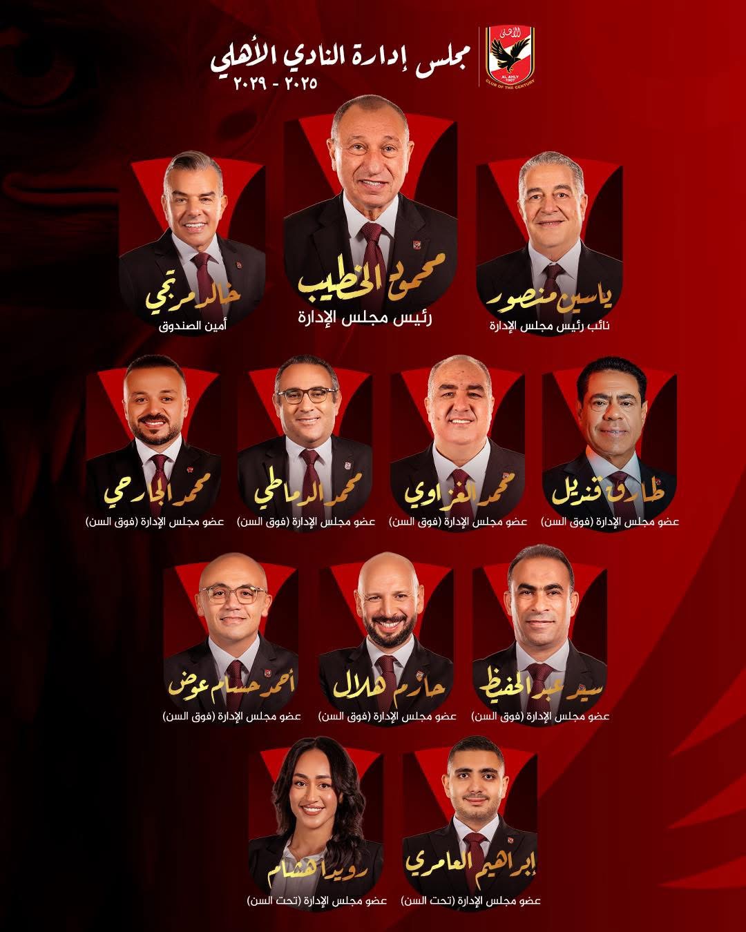 مجلس إدارة الأهلي&nbsp;
