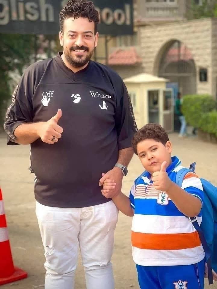 إسماعيل الليثي وابنه ضاضا&nbsp;