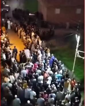 جنازة ضحية المنوفية&nbsp;