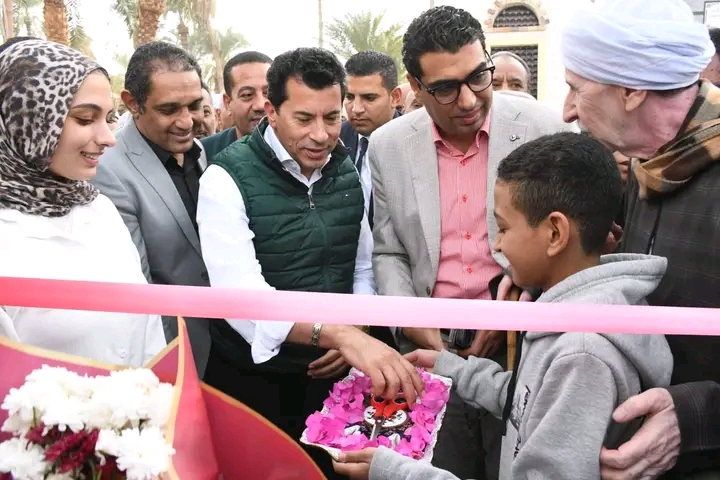 وزير الشباب والرياضة بمحافظة الأقصر