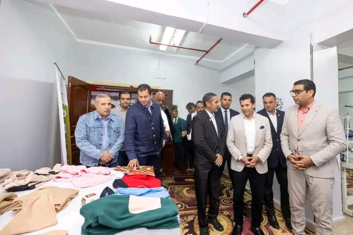 وزير الشباب والرياضة بمحافظة الأقصر&nbsp;