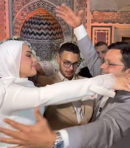عقد قران ابنة محمد هنيدي