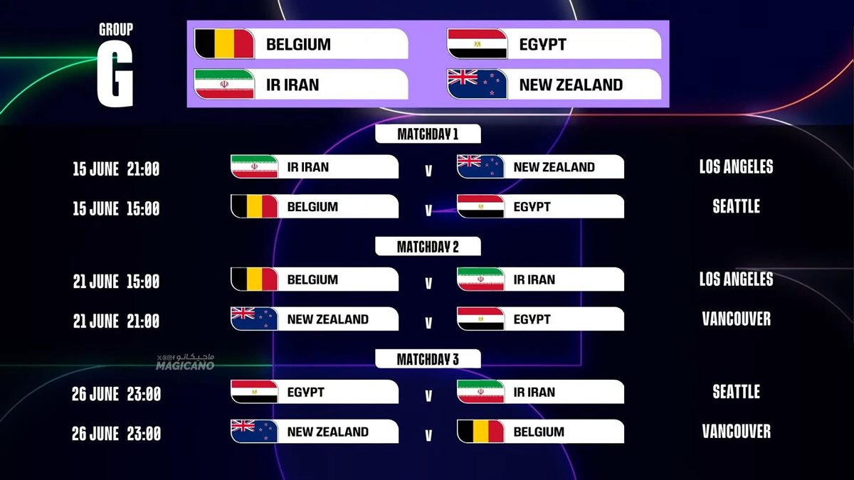 مواعيد مباريات منتخب مصر