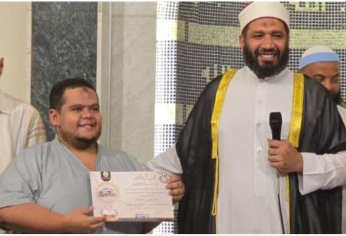 الدكتور إبراهيم الشاذلي إمام مسجد الريان بالمعادي