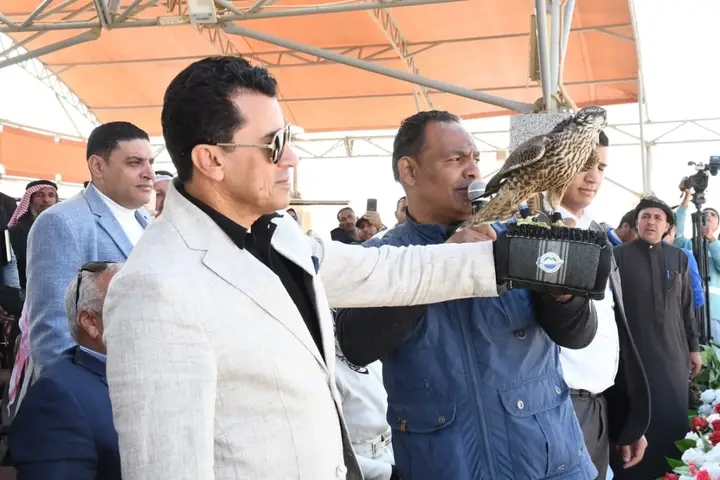 وزير الشباب والرياضة ومستشار رئيس الجمهورية ومحافظي الوادي الجديد والشرقية يفتتحون المهرجان الدولي للرياضات التراثية والصحراوية والفنون