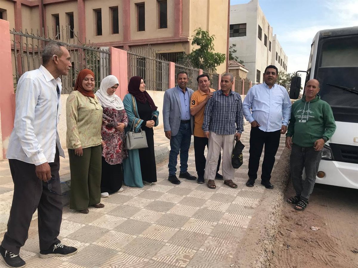 مشاركة العاملين بمديرية العمل بجنوب سيناء في انتخابات مجلس النواب