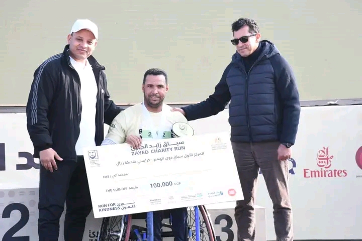 وزير الرياضة يطلق إشارة البدء للنسخة العاشرة من ماراثون زايد الخيري لصالح بنك الطعام المصري