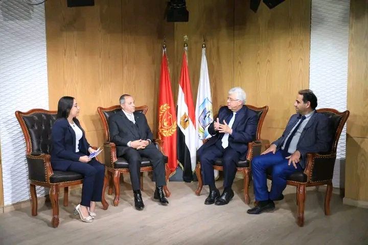 وزير التعليم العالي ومحافظ بورسعيد ورئيس الجامعة يفتتحون استوديو جامعة بورسعيد بتكلفة 21 مليون جنيه