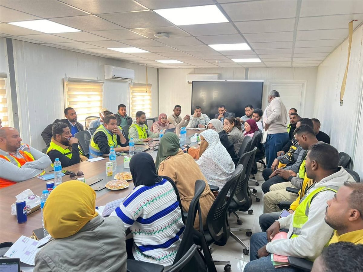 ندوة توعوية وحملة تفتيشية على مشروع الطاقة الشمسية بأسوان تنفيذا لقانون العمل