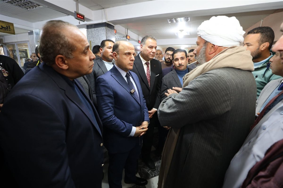 محافظ كفر الشيخ يتابع انتظام العمل بالمركز التكنولوجي بسيدي سالم