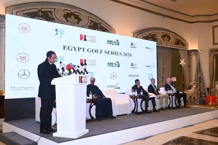 وزير الرياضة يشهد وقائع المؤتمر الصحفي العالمي لاتحاد الجولف للإعلان عن خطة 2026 واستضافة 13 بطولة دولية للمحترفين