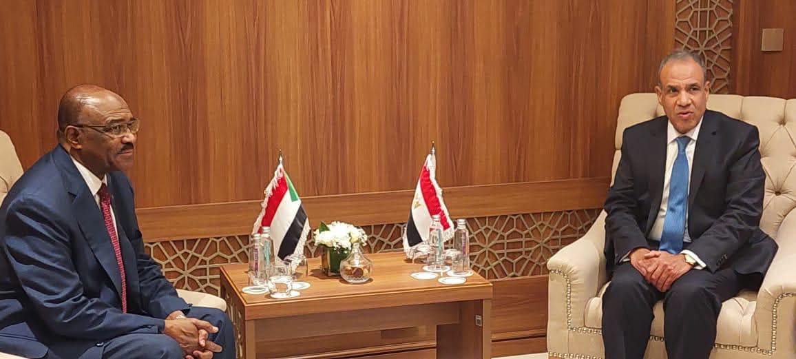 مصر والسودان يبحثان سبل تعزيز التعاون والأمن الإقليمي