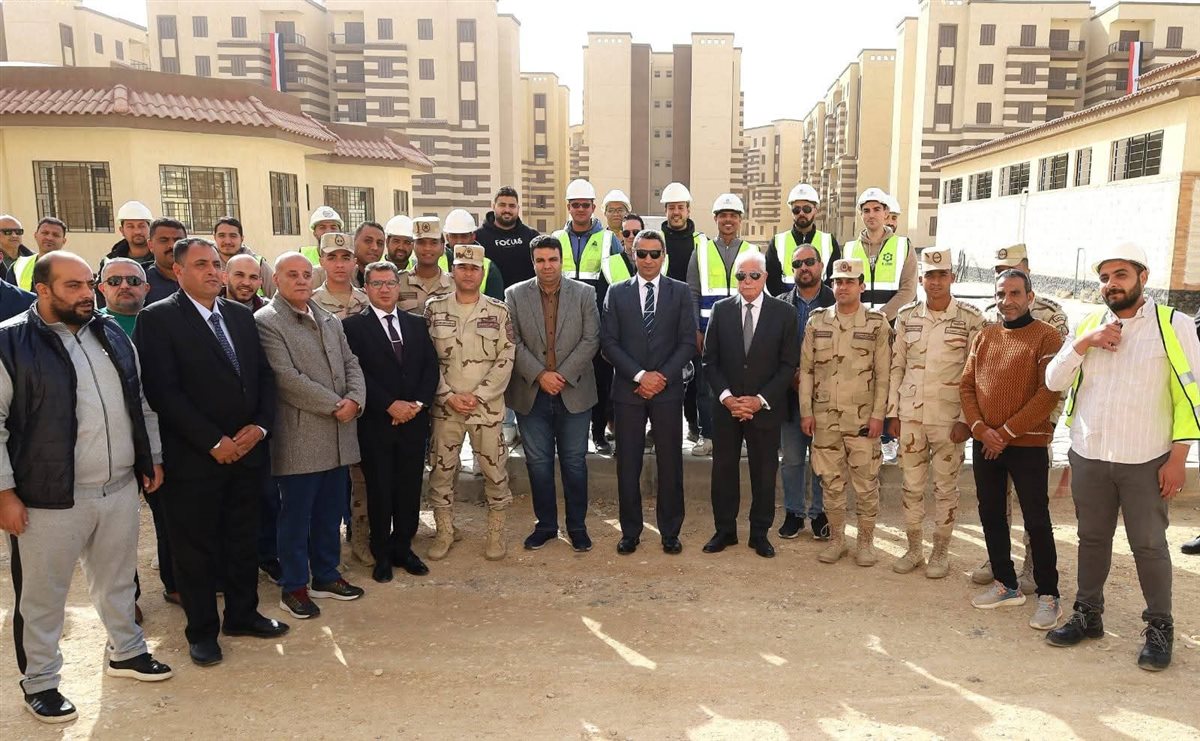 مستشار رئيس الجمهورية في السويس لتفقد عدد من المشروعات التنموية