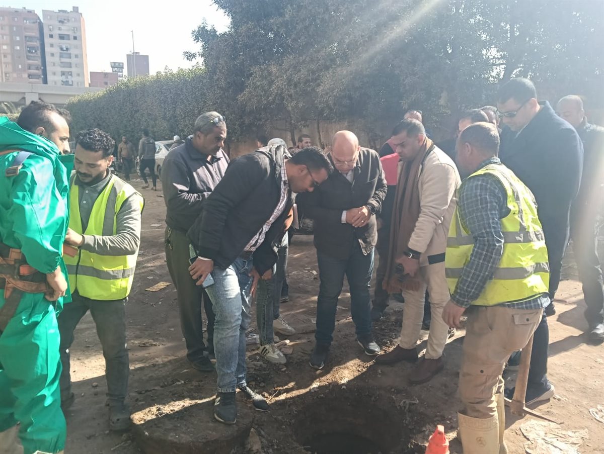 نائب محافظ الجيزة يتفقد قرية بشتيل بمركز أوسيم