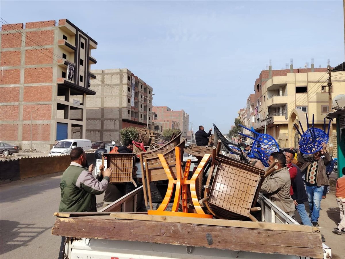 حملات مكثفة لإزالة الإشغالات