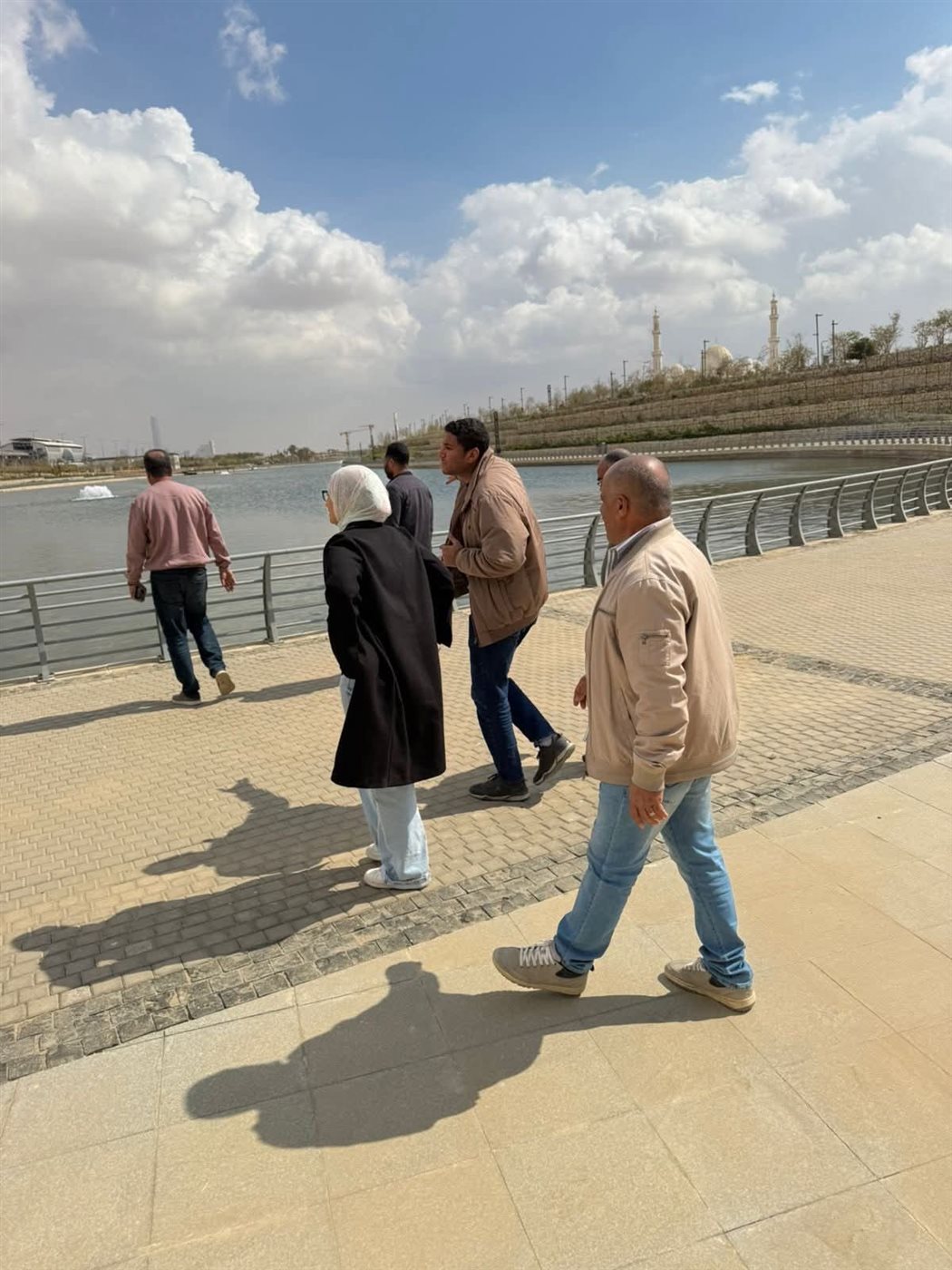 جولة ميدانية لرئيس جهاز العاصمة الجديدة &nbsp;بمنطقة (الحدائق المركزية)