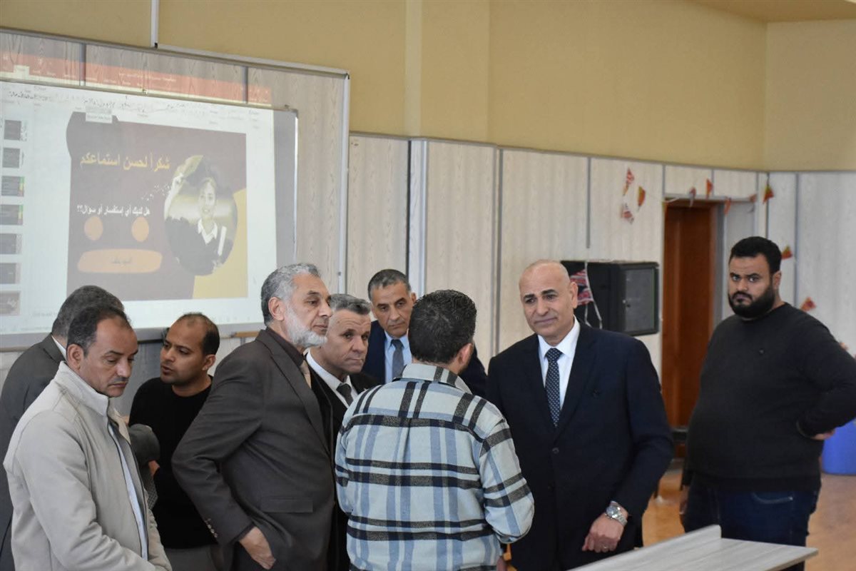 رئيس جامعة مدينة السادات يتفقد الإنشاءات والبنية التحتية لمتابعة سير العمل وتطوير الجامعة