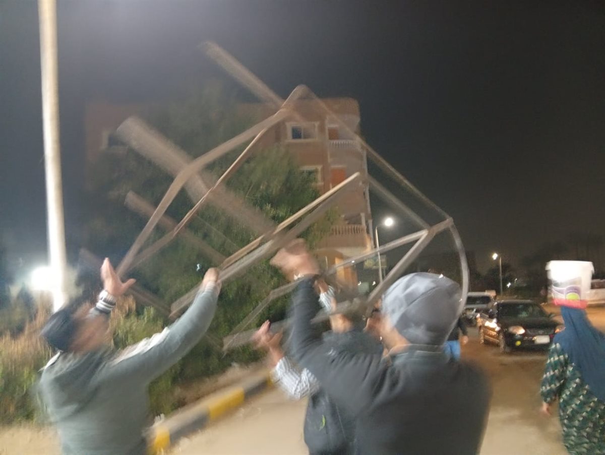 عمارة : يترأس حملة إشغالات مكبرة بمركز ومدينة أبو النمرس بجنوب الجيزة