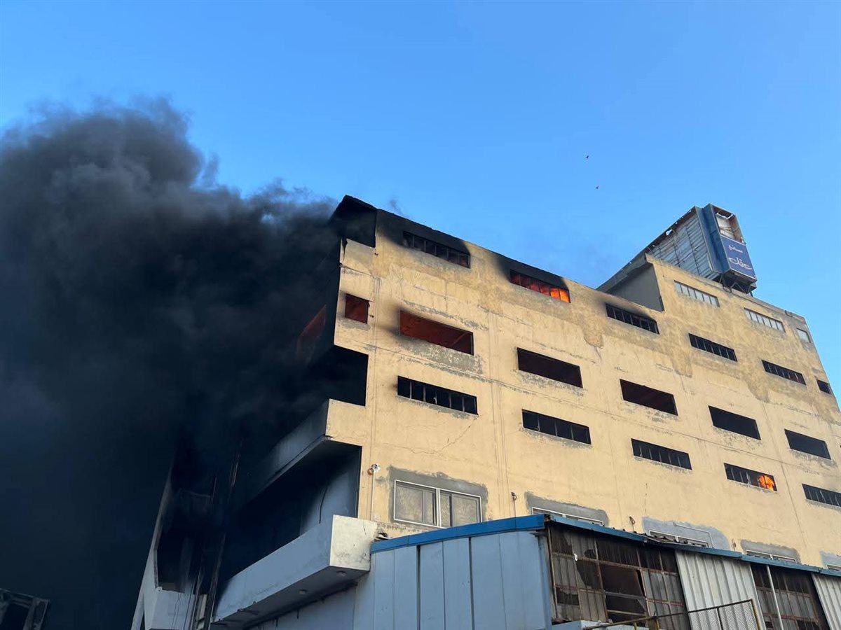 محافظ الدقهلية:يتابع قوات الحماية المدنية بسرعة السيطرة على حريق مصنع عقل بطلخا&nbsp;