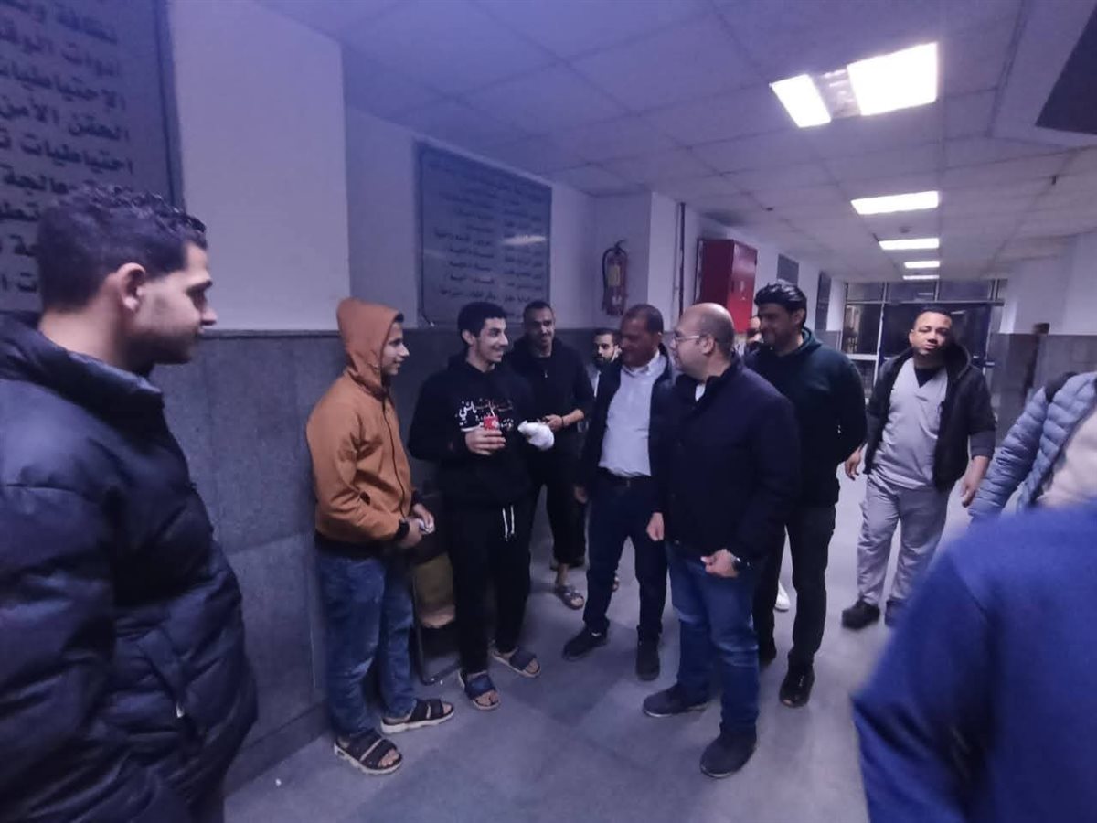 جولة تفقدية ليلية لنائب محافظ الجيزة بمدينة الحوامدية