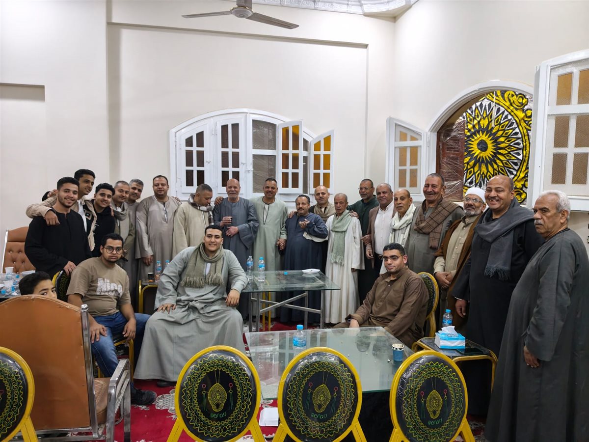 عائلة سلام تجمع كبار عائلات الجزيرة الشقراء على مائدة واحدة في رمضان