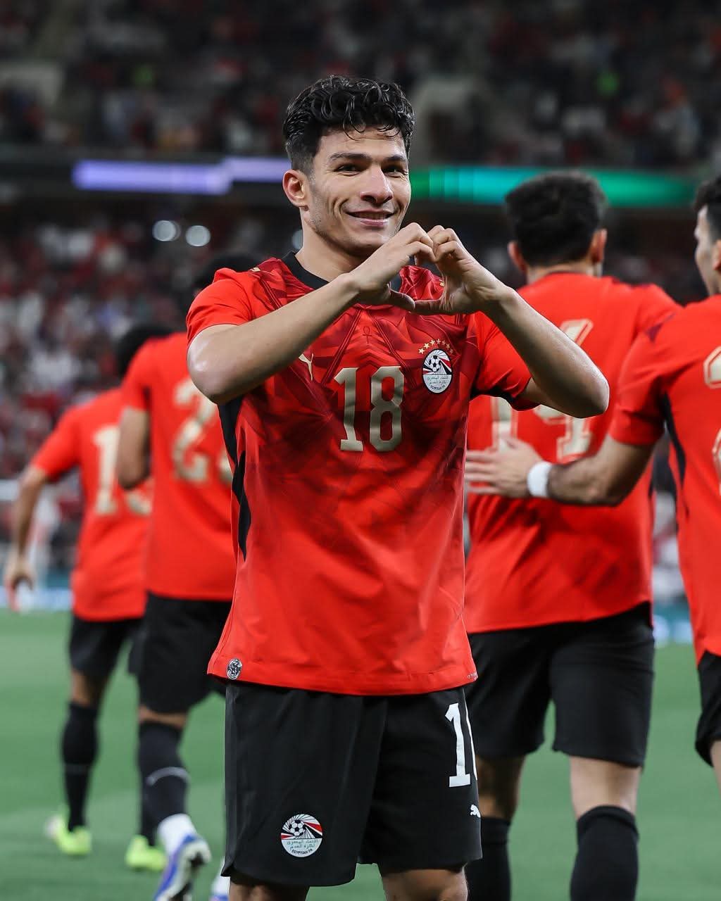 منتخب مصر يعزف سيمفونية كروية في شباك السعودية بثلاثية نظيفة&nbsp;