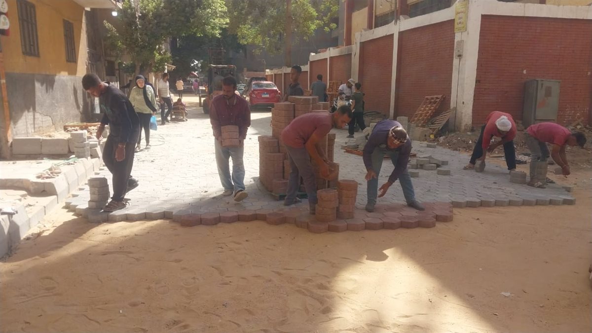 محافظ الجيزة يعلن تطوير شامل لإمبابة: رصف 11 شارعًا ورفع كفاءة البنية التحتية