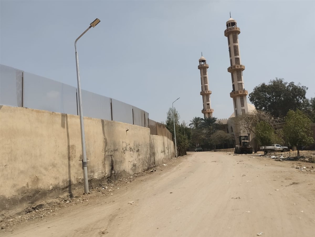 &nbsp;متابعة أعمال رفع مستوى النظافة بمحيط الكنائس بأبو النمرس بناء على تعليمات رئيس مركز ومدينة أبو النمرس