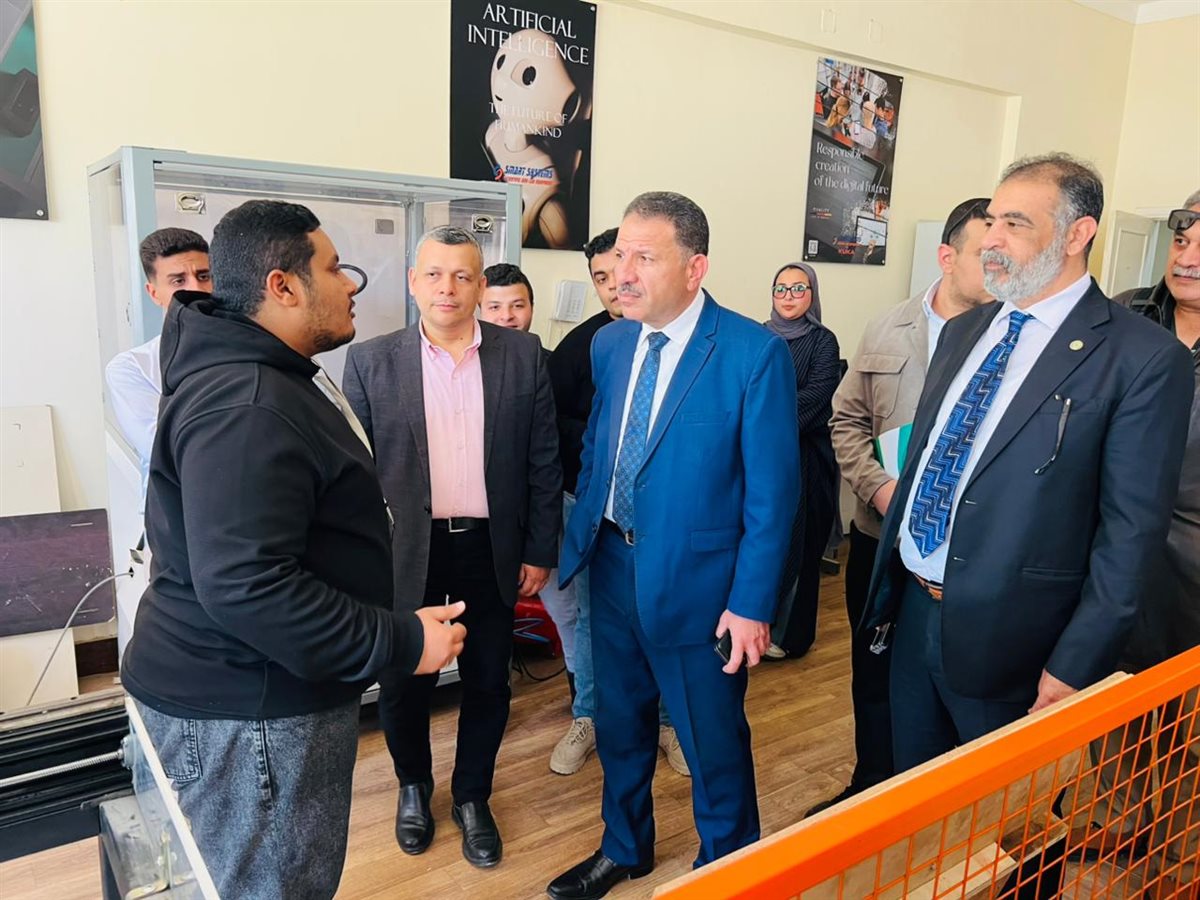 جولة داخل معامل جامعة الدلتا التكنولوجية الحديثة