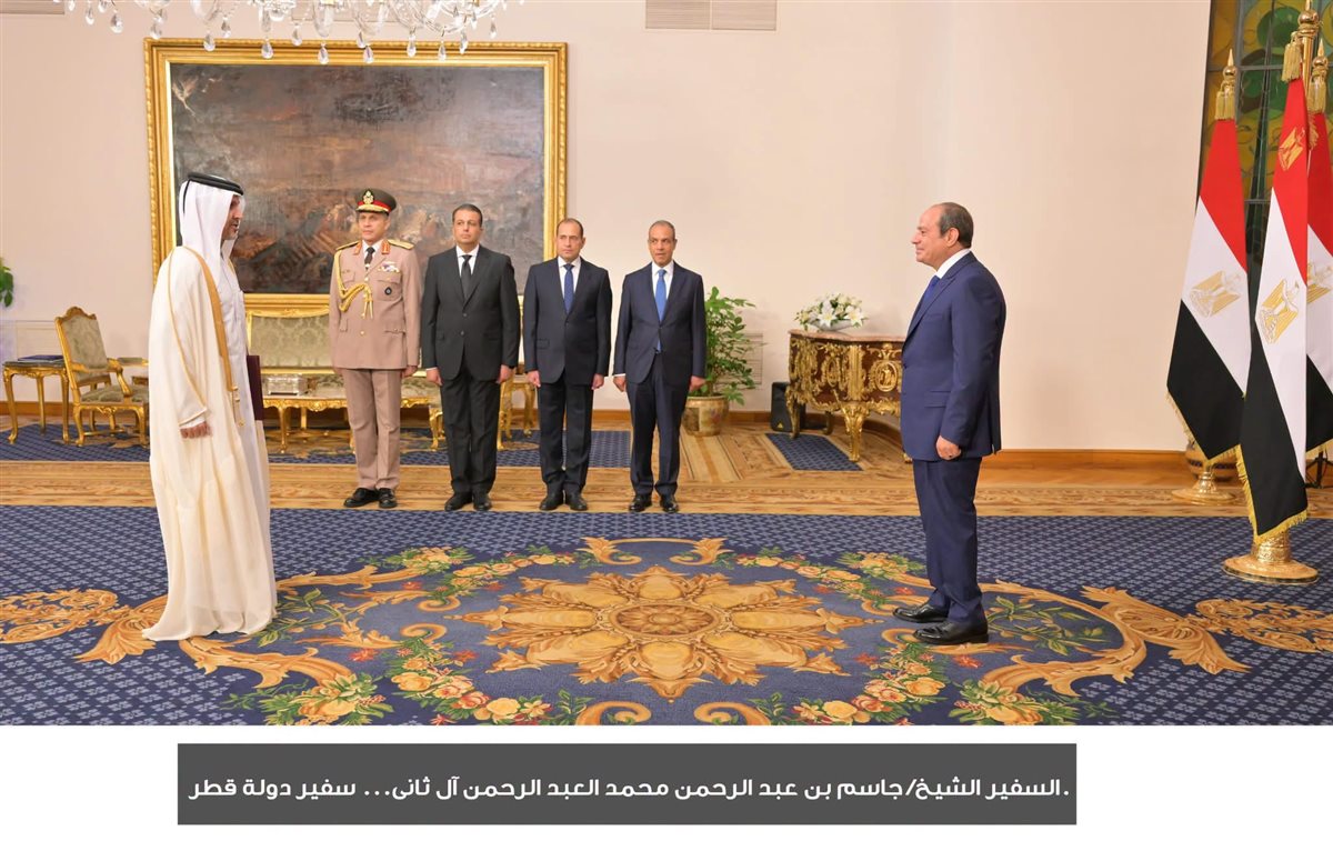 السفير الشيخ / جاسم بن عبد الرحمن سفير دولة قطر