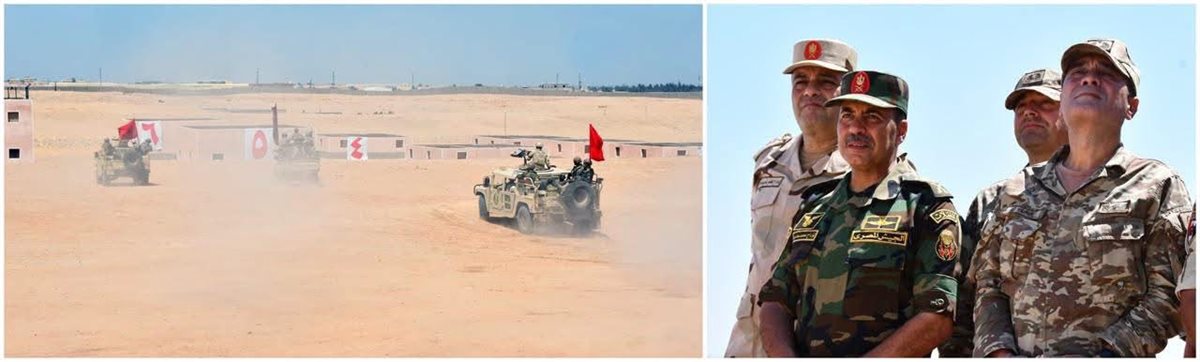 <strong>تدريبات الاقتحام والرماية خلال فعاليات العُقاب الذهبي</strong>