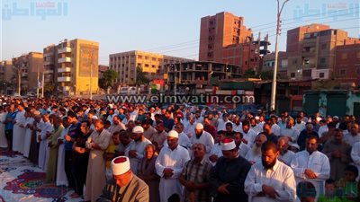 إمام ساحة السلفيين ببني سويف ينسى تكبيرات العيد