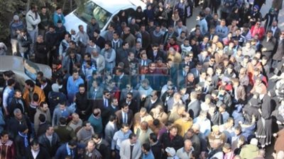 بالصور.. تشييع جنازة المستشار وائل شلبي بمسقط رأسه في المنوفية