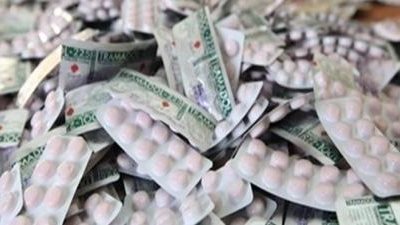 خلال حملات على تجار الكيف.. مصادره 160 ألف قرص