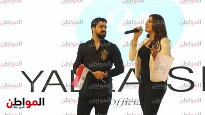 صور| مينا عطا وهايدي موسى يشعلان المؤتمر الآخير لـ 