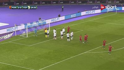 شوط أول سلبي بين مصر والبرتغال