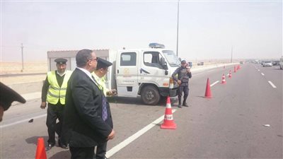 مساعد وزير الداخلية للمرور يتابع الاستعدادات لانتخابات الرئاسة المصرية