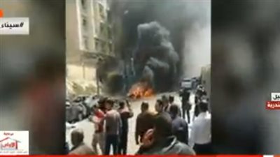 عاجل| استشهاد شرطي في تفجير السيارة بالشارع المعسكر الروماني