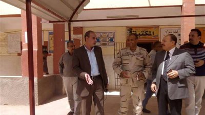 صور| وكيل تعليم الغربية يتابع مدى جاهزية المدارس لإنتخابات الرئاسة 2018
