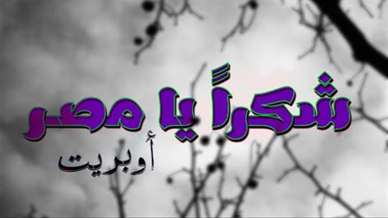 شكراً يا مصر 