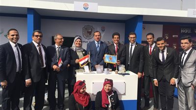 جامعة سوهاج تشارك في مؤتمر البحث العلمي بابتكارات تنموية
