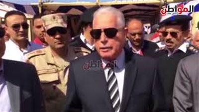 محافظ جنوب سيناء يتفقد لجنة الشهيد فريد وهبة أبو رديس