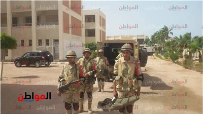 صور| القوات المسلحة تتسلم المقرات الانتخابية بجنوب سيناء وتجرى المسح الأولي للمقرات