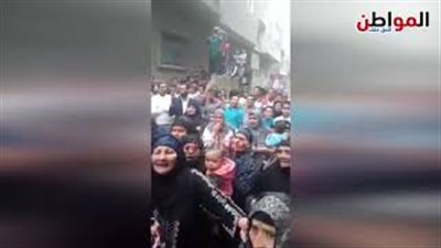 أهالى نبروه يتظاهرون لليوم الثالث للإفراج عن الحاجة سعدية 