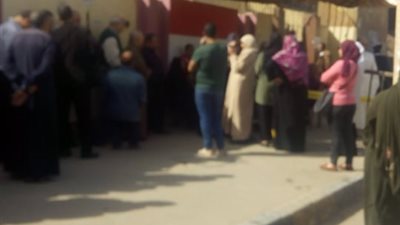 صور| انتخابات الرئاسة المصرية 2018| إقبال كثيف من المواطنين على اللجان الانتخابية بالهرم